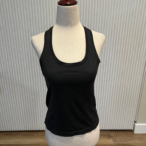 LULULEMON Women's Swiftly Tech Racerback 2.0 Race Length Size 6 In Black - Picture 1 of 8